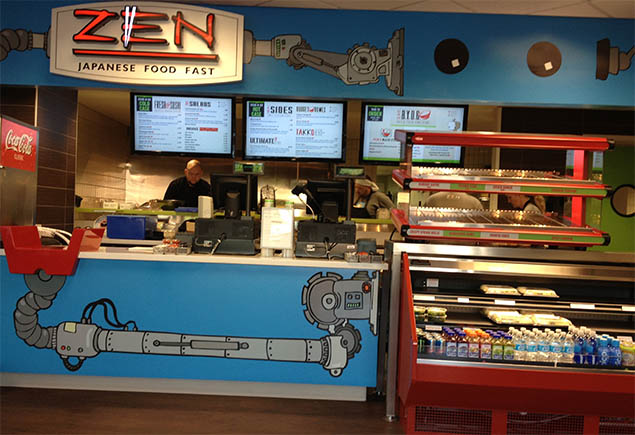 ZEN Japanese Food Fast at Northwest Missouri State University
